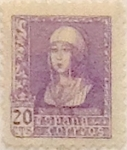 Sellos de Europa - Espa�a -  20 céntimos 1938