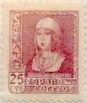 Stamps Spain -  25 céntimos 1938