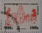Sellos de Asia - Camboya -  Templos - Kravan