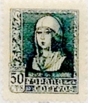 Sellos de Europa - Espaa -  50 céntimos 1938
