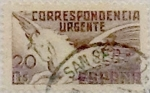 Stamps Spain -  20 céntimos 1938