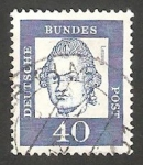 Stamps Germany -  228 - Gotthold Ephraim Lessing