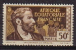 Stamps French Southern and Antarctic Lands -  AFRICA ECUATORIAL FRANCESA 1947 SCOTT 48 SELLO NUEVO PIERRE SAVORGNAN DE BRAZZA