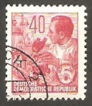 Stamps Germany -  158 A - Químico