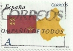 Stamps Spain -  AUTONOMIAS. REGION DE MURCIA. EDIFIL 4530