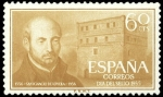 Stamps Spain -  ESPAÑA SEGUNDO CENTENARIO Nº 1167 ** 60C OCRE SAN IGNACIO DE LOYOLA