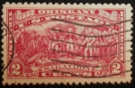 Stamps United States -  Burgoyn's Surrender at Saratoga