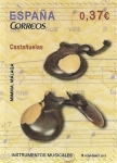 Stamps Spain -  INSTRUMENTOS MUSICALES. CASTAÑUELAS. EDIFIL 4783