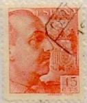 Stamps Spain -  45 céntimos 1939