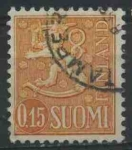 Sellos del Mundo : Europa : Finlandia : S401 - Escudo de armas