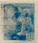 Stamps Spain -  70 céntimos 1939