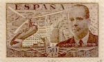 Stamps Spain -  50 céntimos 1939