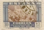 Stamps Spain -  10 + 5 céntimos 1940