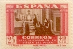 Stamps Spain -  25+10 céntimos 1940