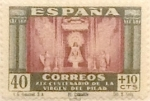 Stamps Spain -  40+10 céntimos 1940