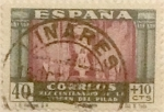 Stamps Spain -  40+10 céntimos 1940