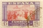 Stamps Spain -  45+15 céntimos 1950