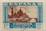 Stamps Spain -  1,5 pesetas + 50 céntimos 1940