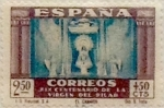 Stamps Spain -  2,5 pesetas + 50 céntimos 1940