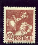 Stamps Portugal -  Trajes Regionales. Coimbra