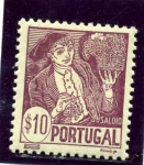 Stamps Portugal -  Trajes Regionales. Saloio