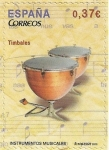 Stamps Spain -  INSTRUMENTOS MUSICALES. TIMBALES. EDIFIL 4785