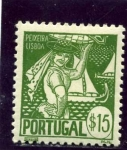 Stamps Portugal -  Trajes Regionales. Lisboa