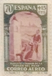 Stamps Spain -  70 céntimos + 15 céntimos 1940