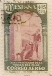 Stamps Spain -  70 céntimos + 15 céntimos 1940