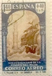 Stamps Spain -  1,40 pesetas + 40 céntimos 1940