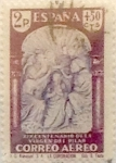 Stamps Spain -  2 pesetas + 50 céntimos 1940
