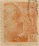 Stamps Spain -  10 céntimos 1940