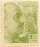 Stamps Spain -  15 céntimos 1940
