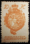 Stamps Liechtenstein -  Escudo de Armas Liechtenstein