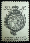 Stamps Liechtenstein -  Escudo de Armas Liechtenstein