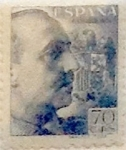 Stamps Spain -  70 céntimos 1940