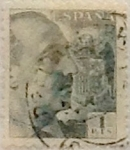 Stamps Spain -  1 peseta 1944