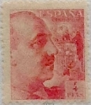 Stamps Spain -  4 pesetas 1940