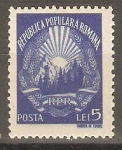 Stamps Romania -  BRAZOS  DE  LA  REPÙBLICA  POPULAR  RUMANA