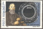 Stamps : Europe : Romania :  20th  ANIVERSARIO  DEL  PRIMER  ALUNIZAJE.  KONSTANTIN  TSIOLKOVSKI.