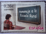 Stamps Spain -  Ed: 3978 - Homenaje a la Escuela Rural.