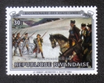 Stamps Rwanda -  Sargento en el Valle Forge