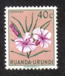 Stamps Rwanda -  Ipomoea