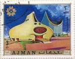 Sellos de Asia - Emiratos �rabes Unidos -  Ajman. Expo 70; Osaca