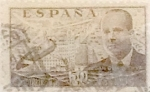 Stamps Spain -  50 céntimos 1941