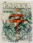Stamps Spain -  40 céntimos + 10 céntimos 1941