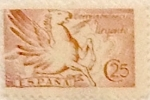 Stamps Spain -  25 céntimos 1942