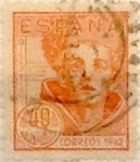 Sellos de Europa - Espa�a -  40 céntimos 1942