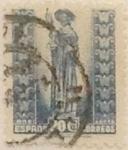 Sellos de Europa - Espaa -  20 céntimos 1943