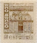 Stamps Spain -  40 céntimos 1943